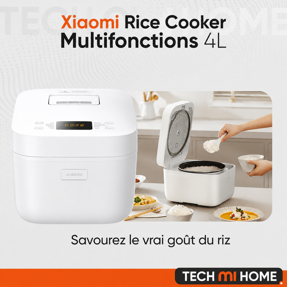 Xiaomi Rice Cooker multifonctions 4 L