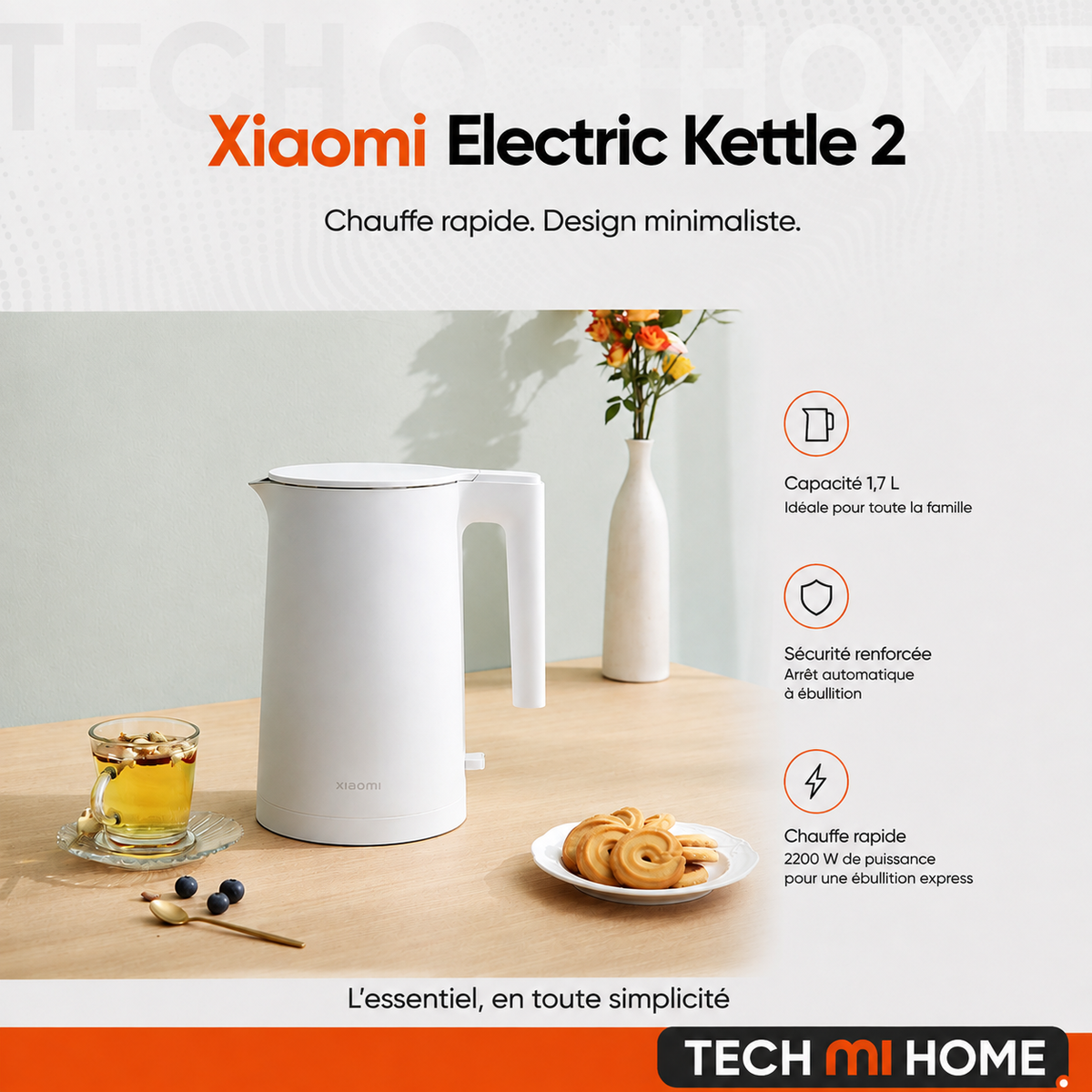 Bouilloire Xiaomi electric kettle 2