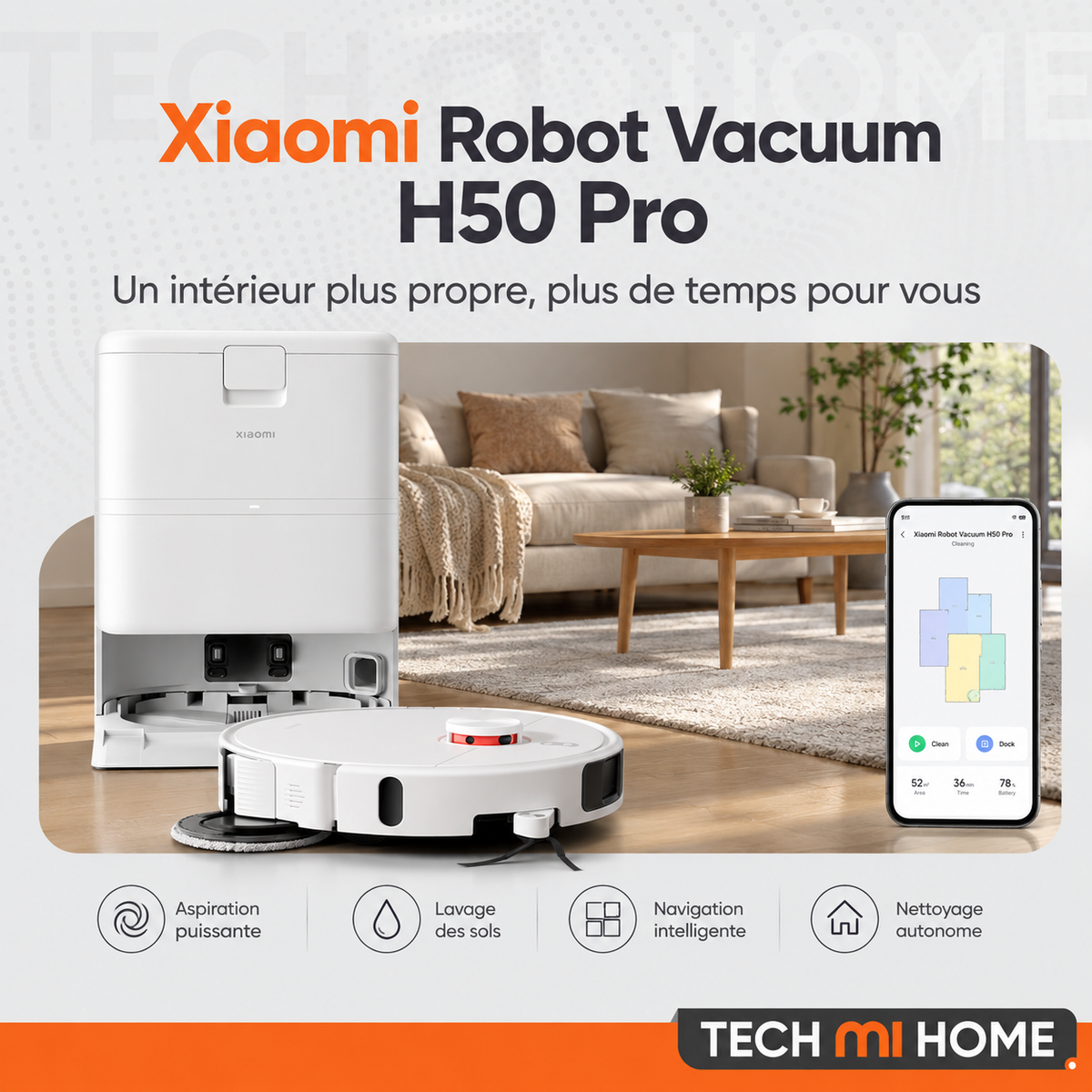 Xiaomi robot H50 pro