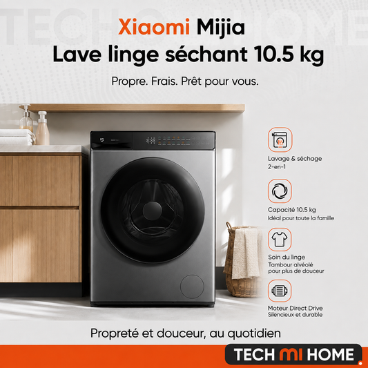 Xiaomi lave linge séchage 10,5kg