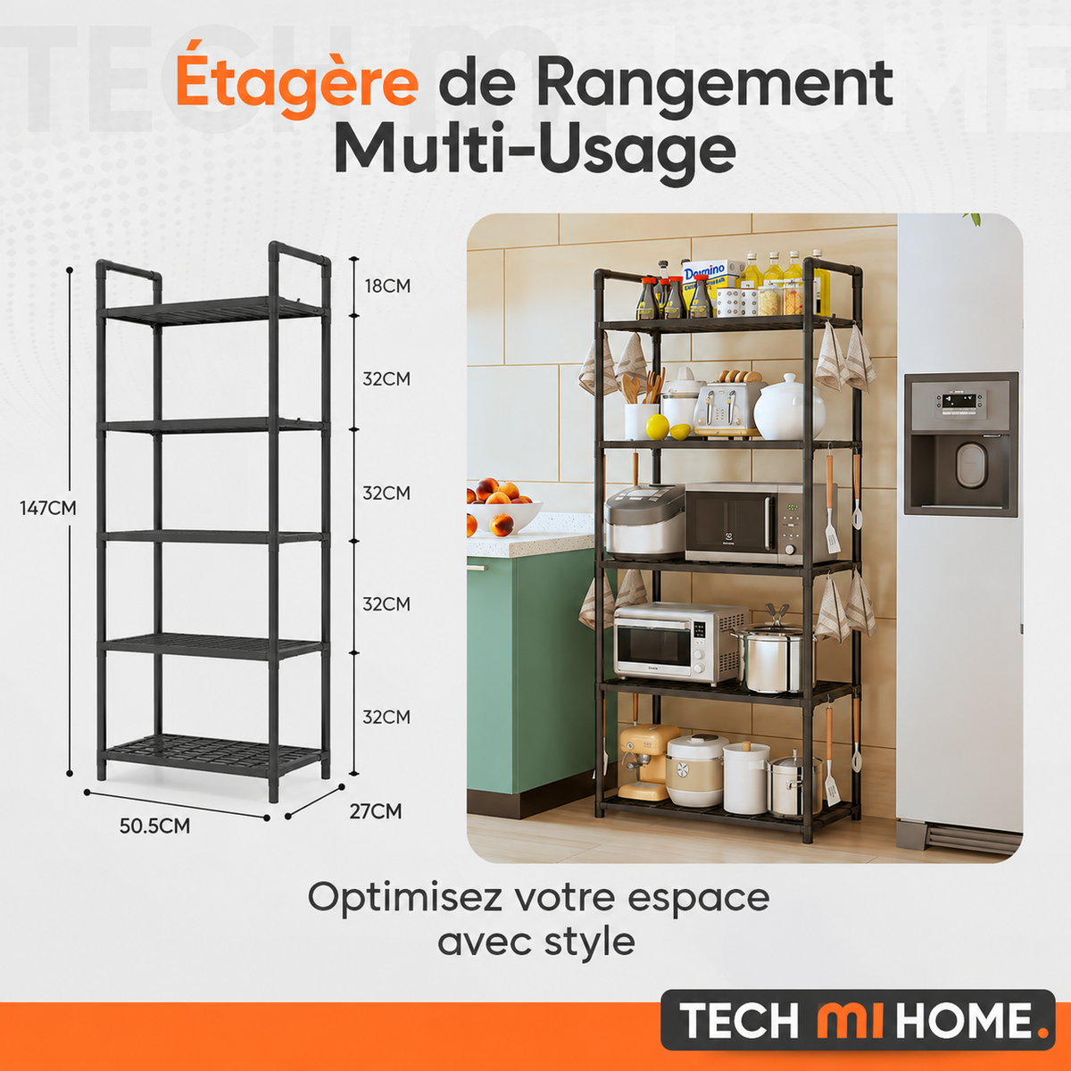 Étagère de rangement