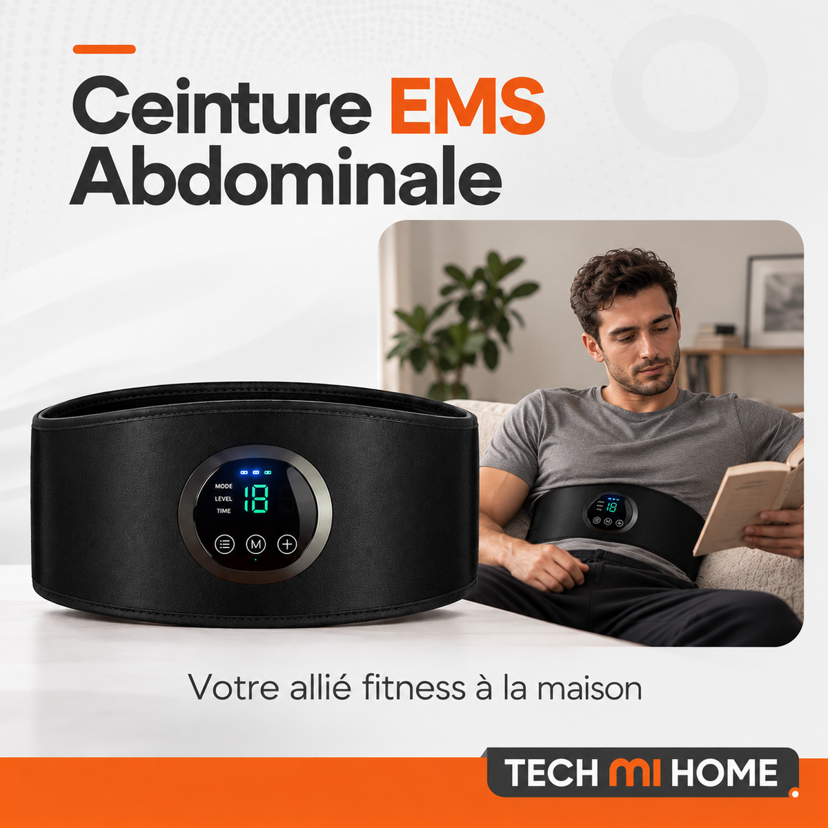 Ceinture EMS abdominale