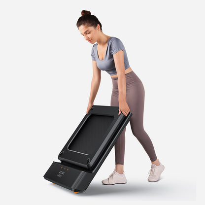 Utilisation du WalkingPad A1 Pro à la maison avec affichage LED et télécommande