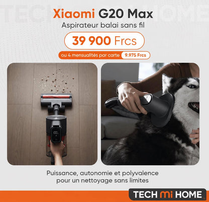 Xiaomi G20 Max : prix et points forts — visuel Tech Mi Home NC