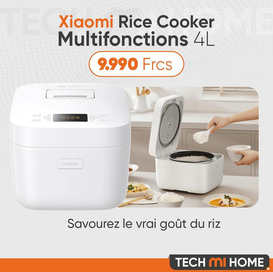 Xiaomi Rice Cooker 4L : prix et points forts — visuel Tech Mi Home NC