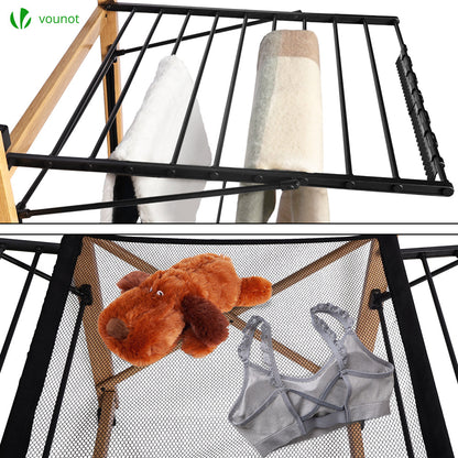 Étendoir à linge Vounot Deluxe Black déplié - photo 1